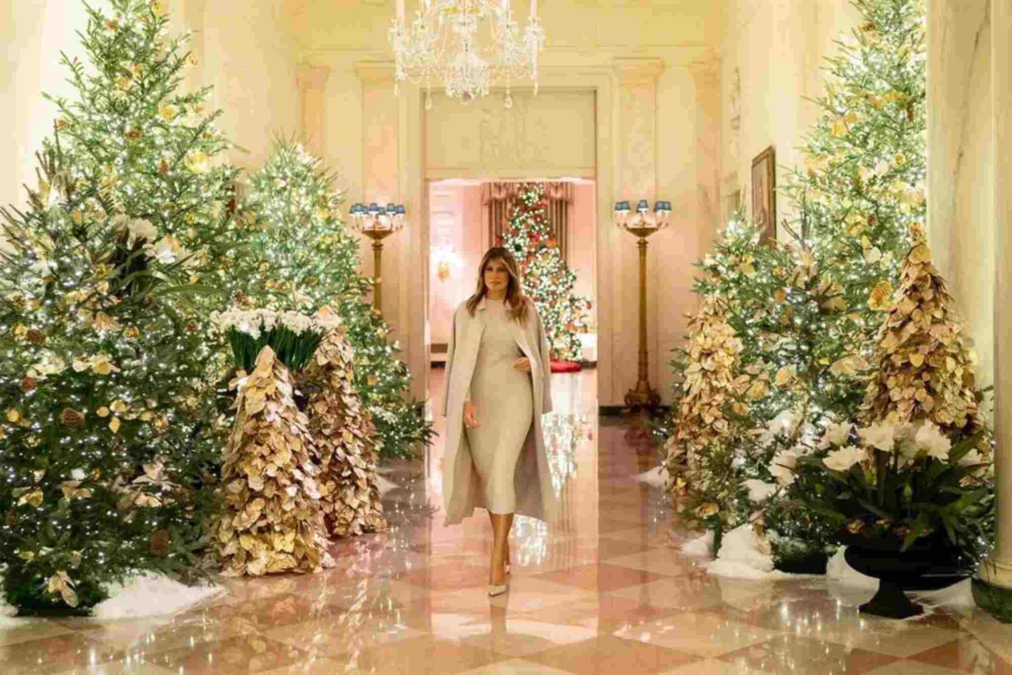 White House Christmas Decorations