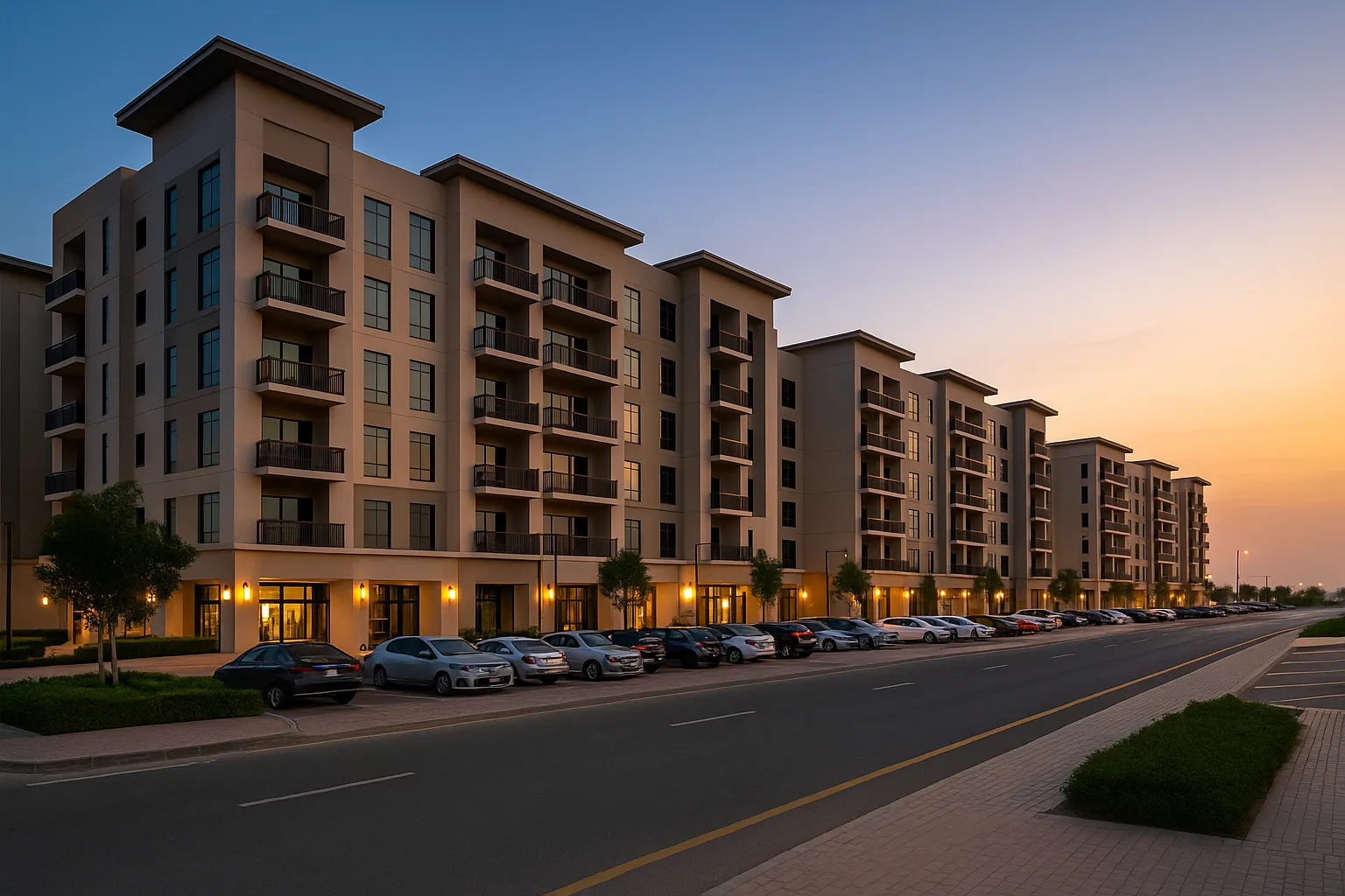 Which Apartments in Motor City Have Parking Facilities